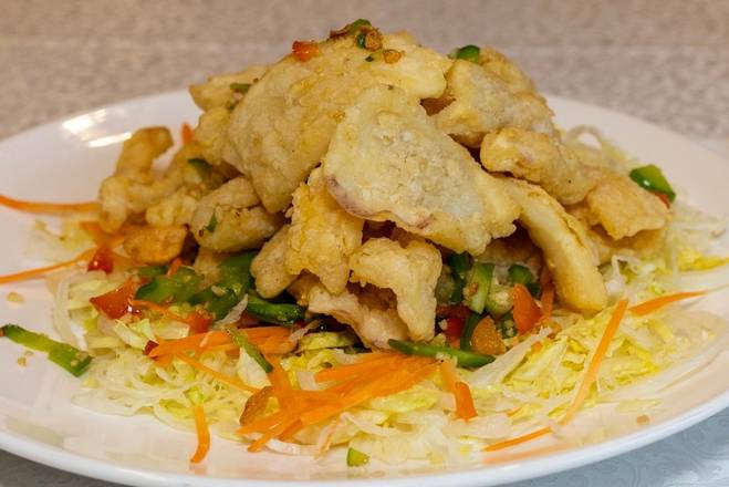 Fried Squid with Peppery Salt (椒鹽鮮魷)